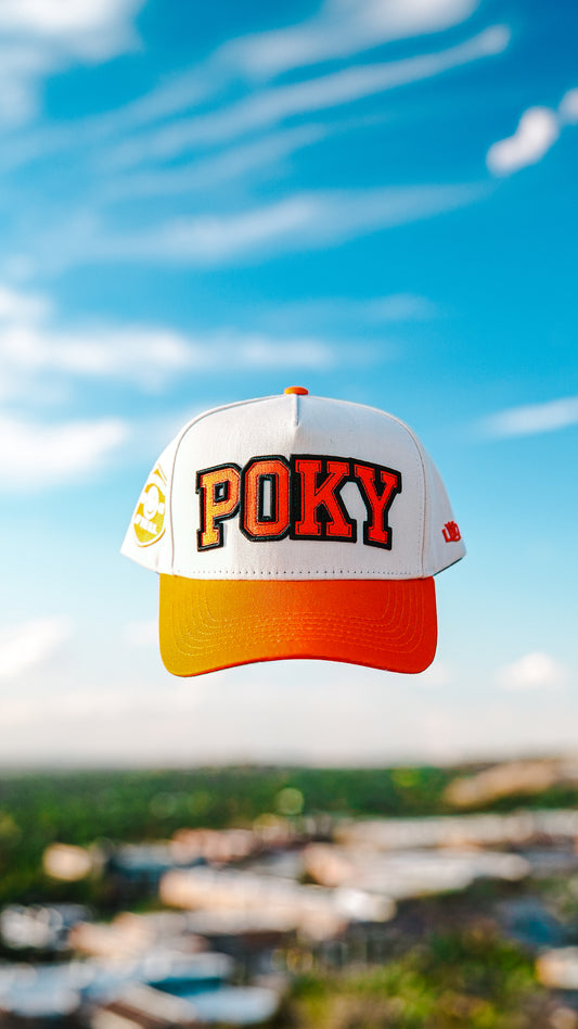 POKY - Orange and White